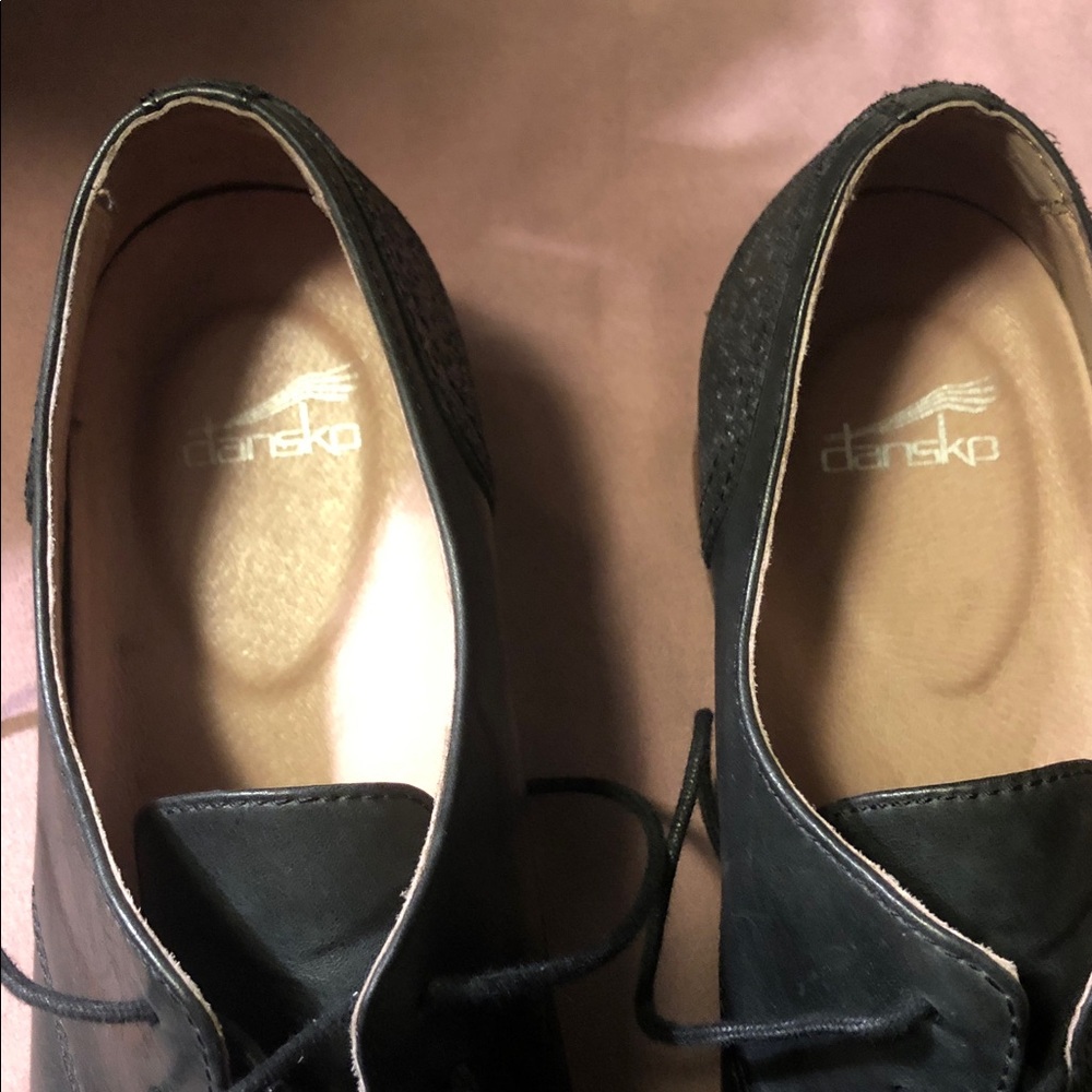 Dansko Louise Oxford lace up Leather women’s shoes 8 - Picture 2 of 7